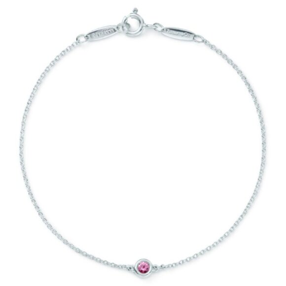 Tiffany & Co. Jewelry - Tiffany & Co. Elsa Peretti Color by the Yard Pink Sapphire Bracelet